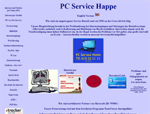 Tablet Screenshot of agentur-happe.com